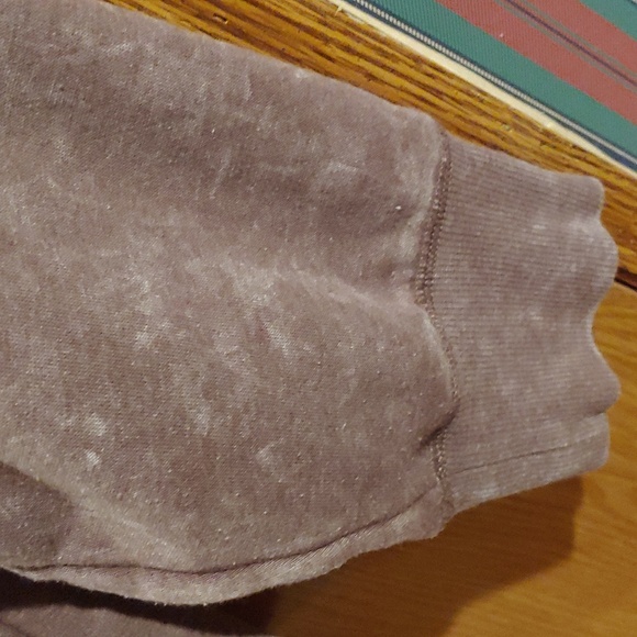 Mushroom & Butterfly relaxed fit, drop shoulder, distressed sweatshirt XL - Picture 7 of 8